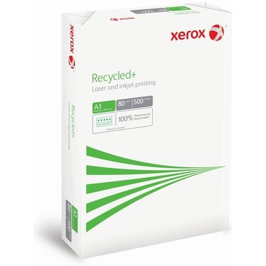 Xerox, XEROX Kopierpapier Recycled+ A3 499672 80g weiss CIE85 500 Blatt