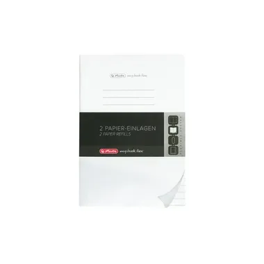 herlitz, HERLITZ my.book flex Refill A4 2x40 B. 50034093 kariert