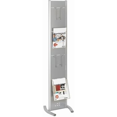 Franken, FRANKEN Prospektst&auml;nder PSN804 4 F&auml;cher, silber