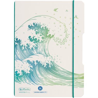 herlitz, HERLITZ Notizbuch My Book 50033669 A5 gREENline dotted 40B.