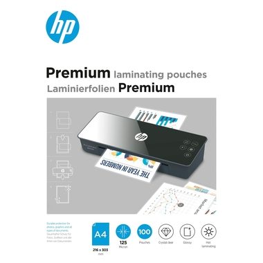 HP, HP Laminiertaschen 9124 Premium, A4, 125 Mic