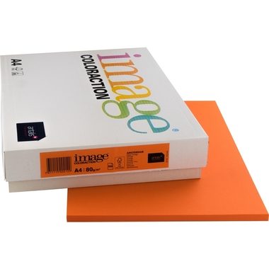 IMAGE COLORACTION, IMAGE COLORACTION Kopierpapier Amsterdam A4 159.942 orange, 80g 500 Blatt