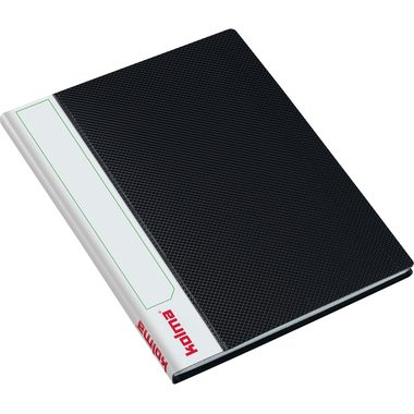 Kolma, KOLMA Sichtbuch Selection A5 03.732.06 schwarz, 20 Tasche, recycling