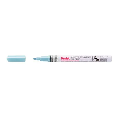 Pentel, PENTEL Paint Marker 1.5mm MSP10-MS metallic hellblau