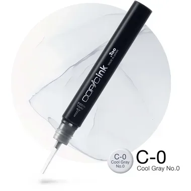 COPIC, COPIC Ink Refill 2107680 C-0 - Cool Grey No.0