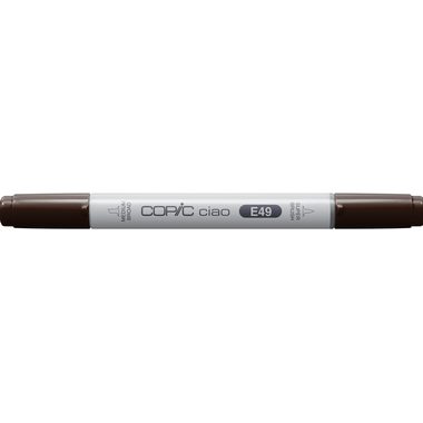 COPIC, COPIC Marker Ciao 22075122 E49 - Dark Bark