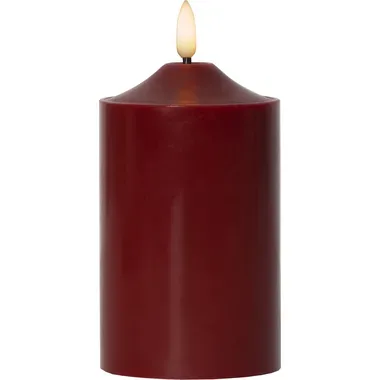 STAR TRADING, STAR TRADING LED Kerze Flamme 15cm 12.063-53 rot