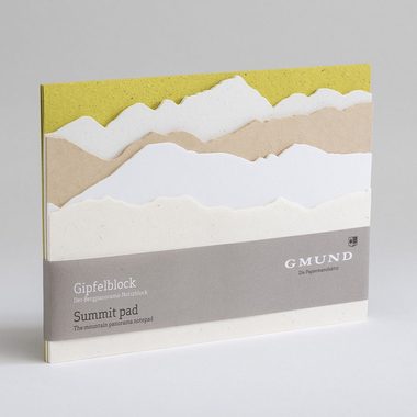 GMUND, GMUND Berg&Tal Block A5 39609 green, blanko 35 Blatt