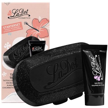 LaDot Cosmetics, LaDot Cosmetics - Tattoo-Stempelkissen und Body-Tinte, 59X44X127MM, Black