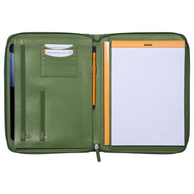 Rhodia, RHODIA Konferenzmappe A4 168118C salbei