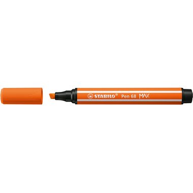 STABILO, STABILO Fasermaler Pen 68 MAX 2+5mm 768/30 gelbrot