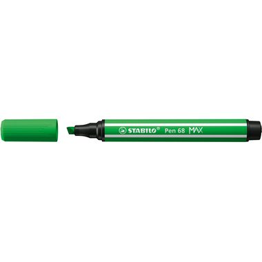 STABILO, STABILO Fasermaler Pen 68 MAX 2+5mm 768/43 laubgr&uuml;n