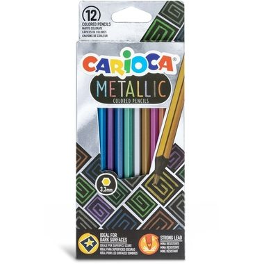 CARIOCA, CARIOCA Farbstifte Metallic 43164 Metallic E-12