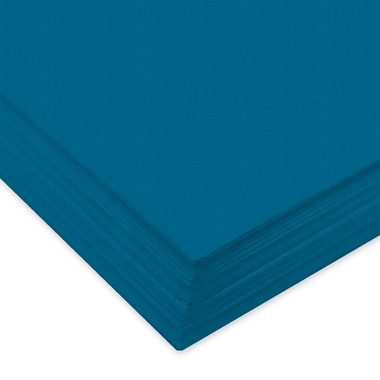 Ursus, URSUS Tonzeichenpapier A4 2174633 130g. mittelblau 100 Blatt