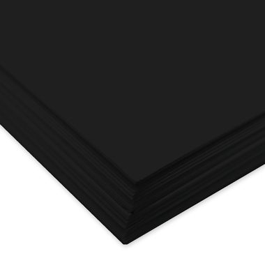 Ursus, URSUS Tonzeichenpapier A3 2174090 130g. schwarz 100 Blatt