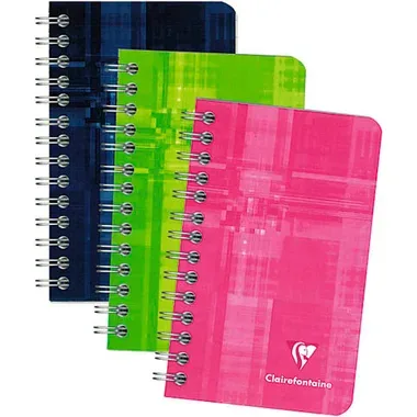 Clairefontaine, CLAIREFONTAINE Notizheft 7,5x12cm 8582 5mm 50 Blatt