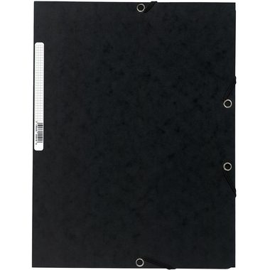 Exacompta, EXACOMPTA Gummibandmappe A4 55501E schwarz