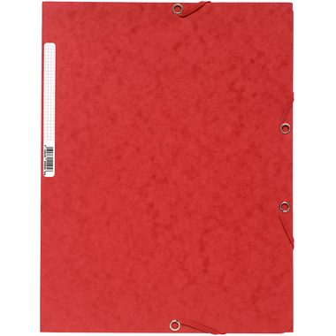 Exacompta, EXACOMPTA Gummibandmappe A4 55505E rot