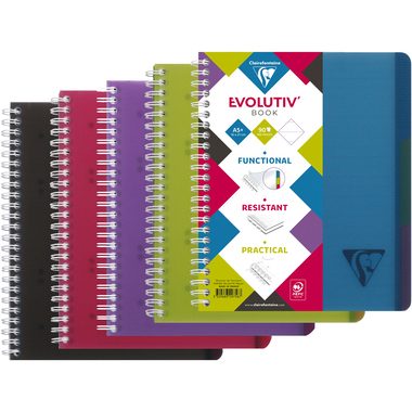 Clairefontaine, CLAIREFONTAINE LINICOLOR Heft A5+ 329756 L8+MC 90 Blatt