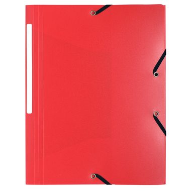 Exacompta, EXACOMPTA Gummibandmappe A4 55805E rot