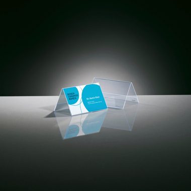 Sigel, SIGEL Tischsteller Gr. 2 100x60mm TA136 transparent 10 St&uuml;ck
