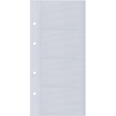 Sigel, SIGEL Visitenk.-Ringb.H&uuml;llen 90x58mm VZ350 1-reihig, A-Z, 10 St&uuml;ck