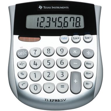 Texas Instruments, TEXAS INSTRUMENTS Grundrechner TI-1795SV 8-stellig
