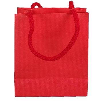 Neutral, NEUTRAL Tragtaschen SPLENDOR S R12 rot, 12x6x14cm 10 St&uuml;ck