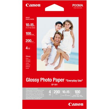 Canon, Canon GP-501 0775B003 Fotopapier 10 x 15 cm 210 g/m² 100 Blatt Glänzend