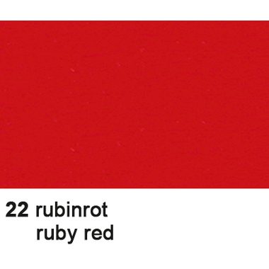 Ursus, URSUS Fotokarton A4 3764622 300g, rubinrot 100 Blatt