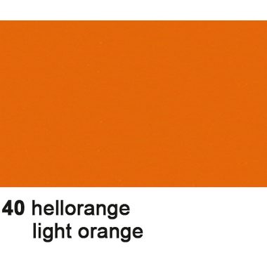 Ursus, URSUS Fotokarton A4 3764640 300g, hellorange 100 Blatt