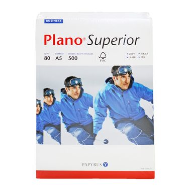 Papyrus, PAPYRUS PlanoSuperior A5 A5 88026798 80g, weiss 500 Blatt