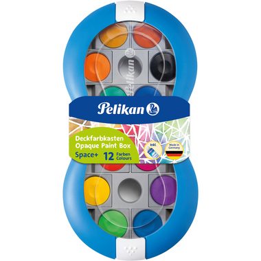 Pelikan, PELIKAN Deckfarbkasten Space 724617 Tube 12+1 St&uuml;ck