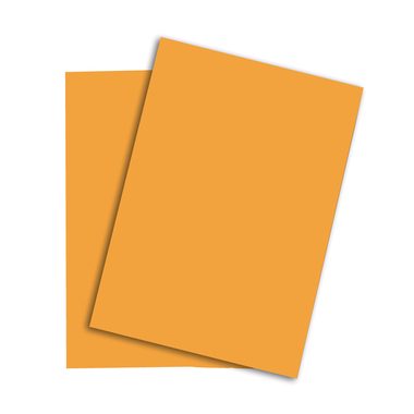 Papyrus, PAPYRUS Rainbow Papier FSC A4 88042410 mittelorange, 80g 500 Blatt
