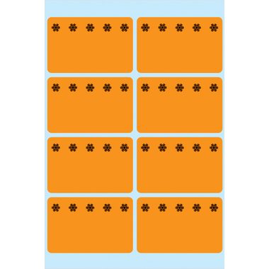 HERMA, HERMA Tiefk&uuml;hletiketten 26x40mm 3774 orange 48 St&uuml;ck