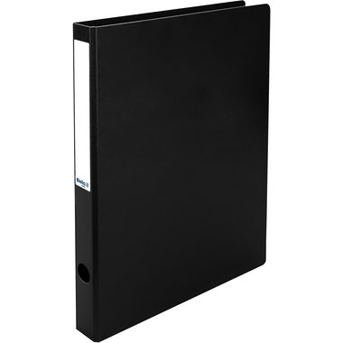 Biella, BIELLA Ringhefter Viria 25mm 151403.02 schwarz, 2-Ring A4
