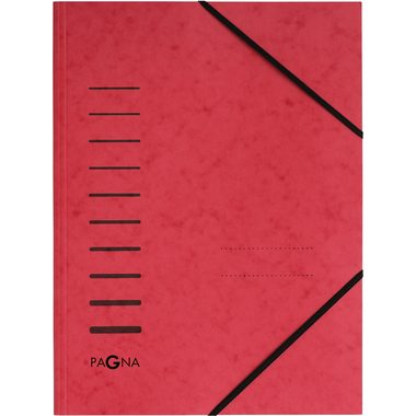 PAGNA, PAGNA Gummibandmappe A4 24001-01 rot