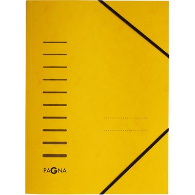 PAGNA, PAGNA Gummibandmappe A4 24001-05 gelb