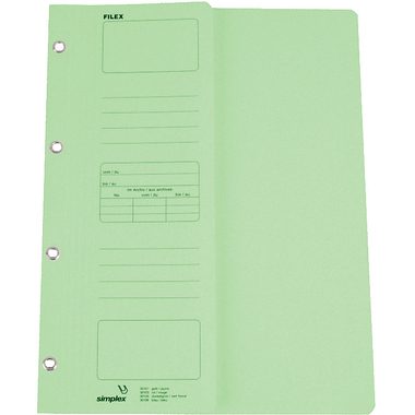 Simplex, SIMPLEX Filex-Mappen A4 30105 gr&uuml;n