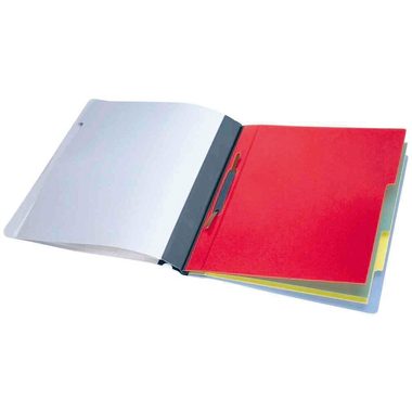 DURABLE, DURABLE Organisationsheft. Divisioflex 2557/06 f&uuml;r 100 Blatt A4,5-teilig blau