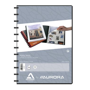 ADOC, ADOC Sichtbuch A4 5222.705 schwarz