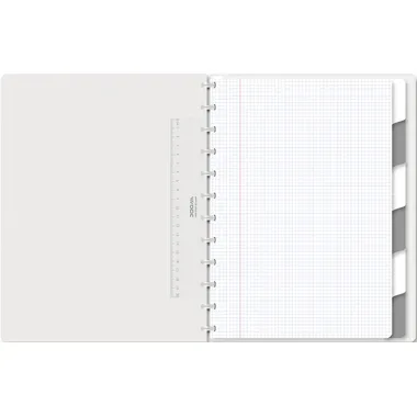 ADOC, ADOC Notizheft A4 6044.201 kariert transparent