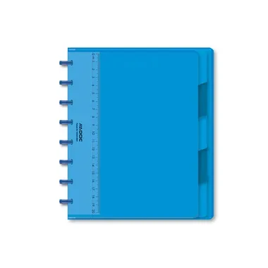 ADOC, ADOC Notizheft Pap-Ex A5 3044.204 kariert blau