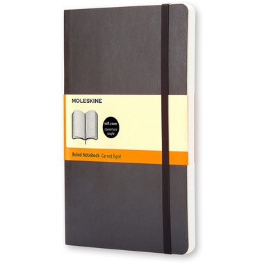 MOLESKINE, MOLESKINE Notizbuch Soft A5 716-2 liniert schwarz