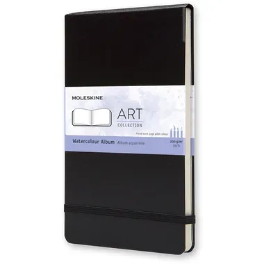 MOLESKINE, MOLESKINE - Aquarellalbum, DIN A5, Black