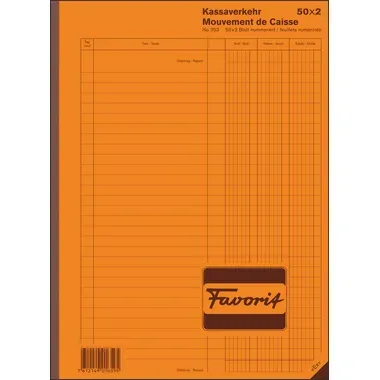 FAVORIT, FAVORIT Kassa Rapport A4 353