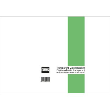 FAVORIT, FAVORIT Transparentpapier A3 1798 B 80/85g 50 Blatt