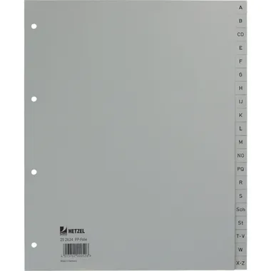 HETZEL, HETZEL Register XL A4 25262481 A-Z