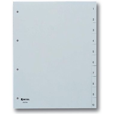 HETZEL, HETZEL Register A4 25270481 1-10