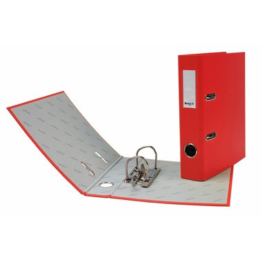 Biella, BIELLA Ordner 4cm 10750445 rot A5